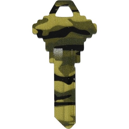 Hillman HILLMAN Wackey Camo House/Office Universal Key Blank SC1 Single 89912